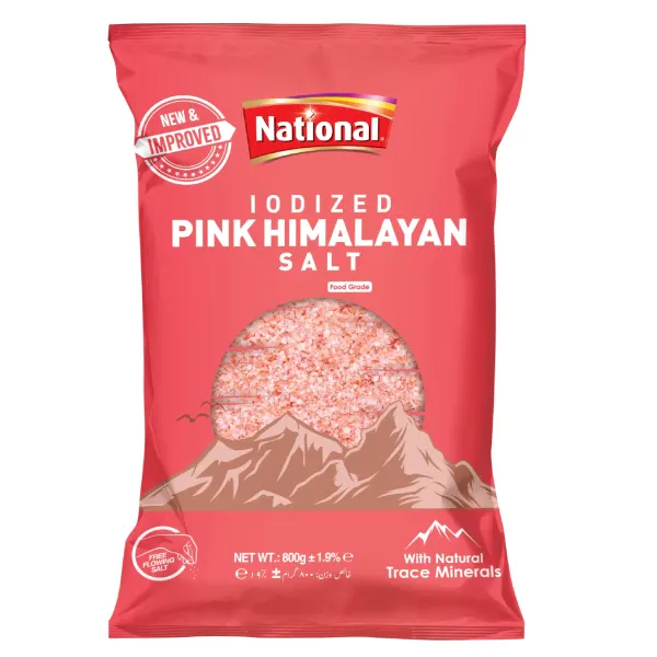 National Iodized Pink Himalayan Salt