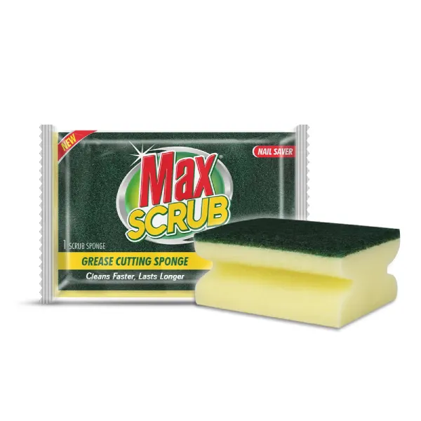Max Scrub Scouring Pad with Sponge