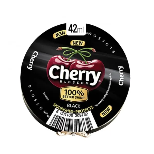 Cherry Blossom Shoe Polish Black