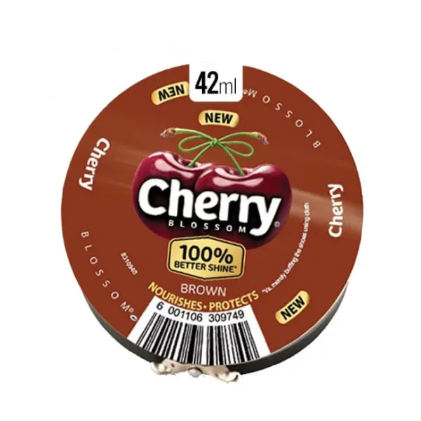 Cherry Blossom Shoe Polish Brown