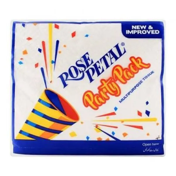 Rose Petal Party Pack Tissue White
