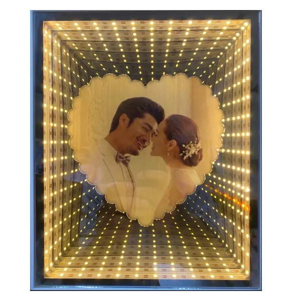 Photo Frame with Led & Heart