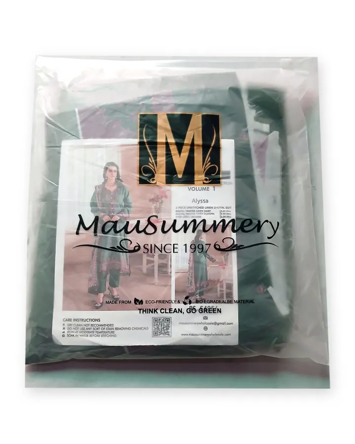 Mausummery Alyssa Linen 3 Pc Suit